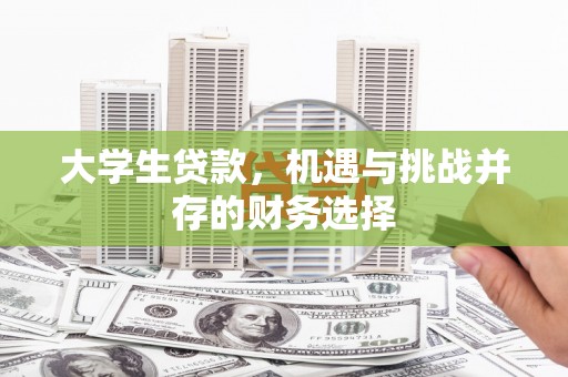 临潭大学生贷款，机遇与挑战并存的财务选择