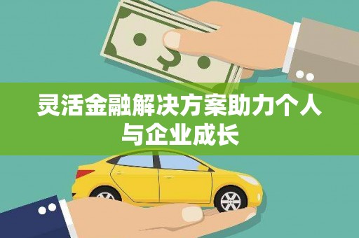 临潭灵活金融解决方案助力个人与企业成长
