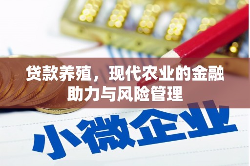 临潭贷款养殖，现代农业的金融助力与风险管理