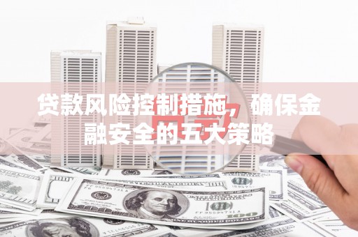 临潭贷款风险控制措施，确保金融安全的五大策略