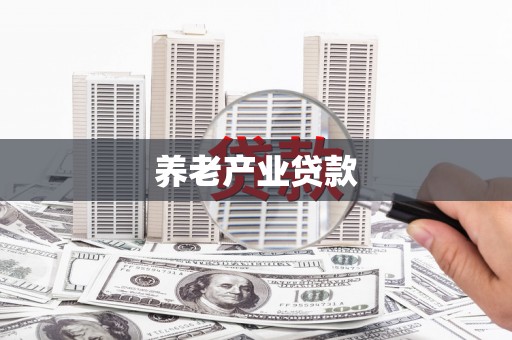 临潭养老产业贷款