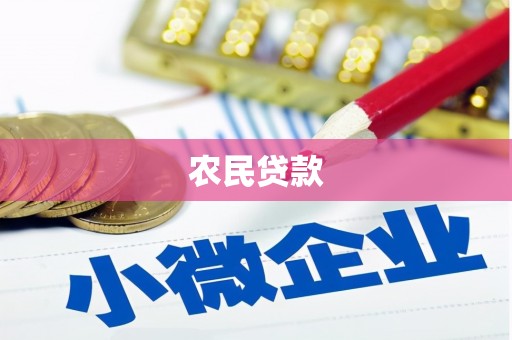 临潭农民贷款