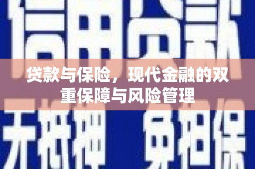 临潭贷款与保险，现代金融的双重保障与风险管理
