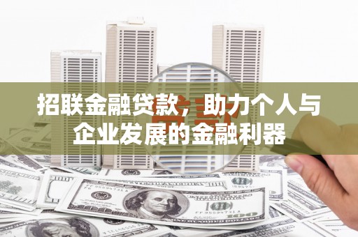 临潭招联金融贷款，助力个人与企业发展的金融利器