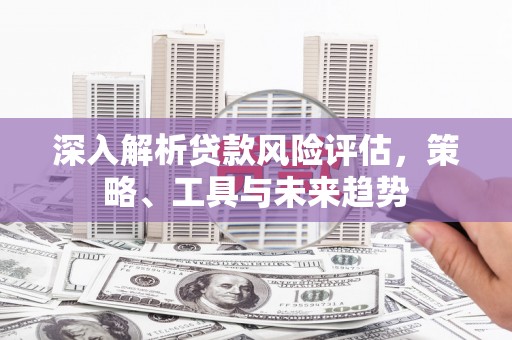 临潭深入解析贷款风险评估，策略、工具与未来趋势