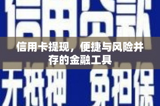 临潭信用卡提现，便捷与风险并存的金融工具
