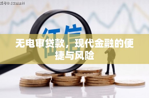 临潭无电审贷款，现代金融的便捷与风险