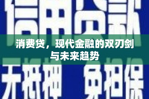 临潭消费贷，现代金融的双刃剑与未来趋势
