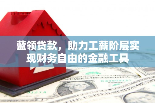 临潭蓝领贷款，助力工薪阶层实现财务自由的金融工具