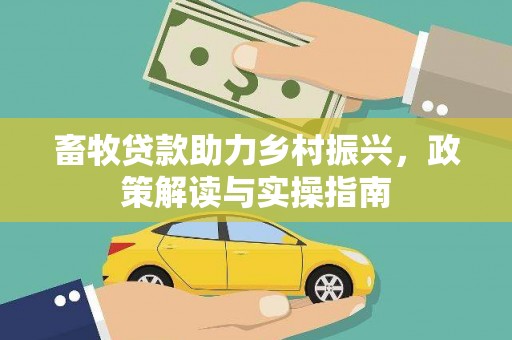 临潭畜牧贷款助力乡村振兴，政策解读与实操指南