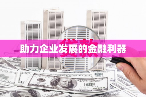 临潭助力企业发展的金融利器